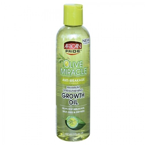 African Pride Olive Miracle Growth Oil 8oz African Pride Olive Miracle Growth Oil 8oz